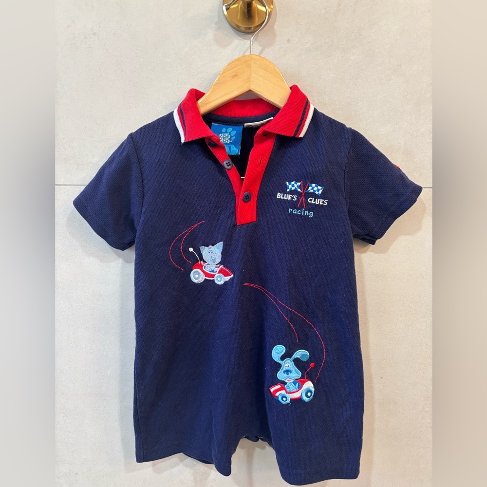 Vintage Blues Clues romper